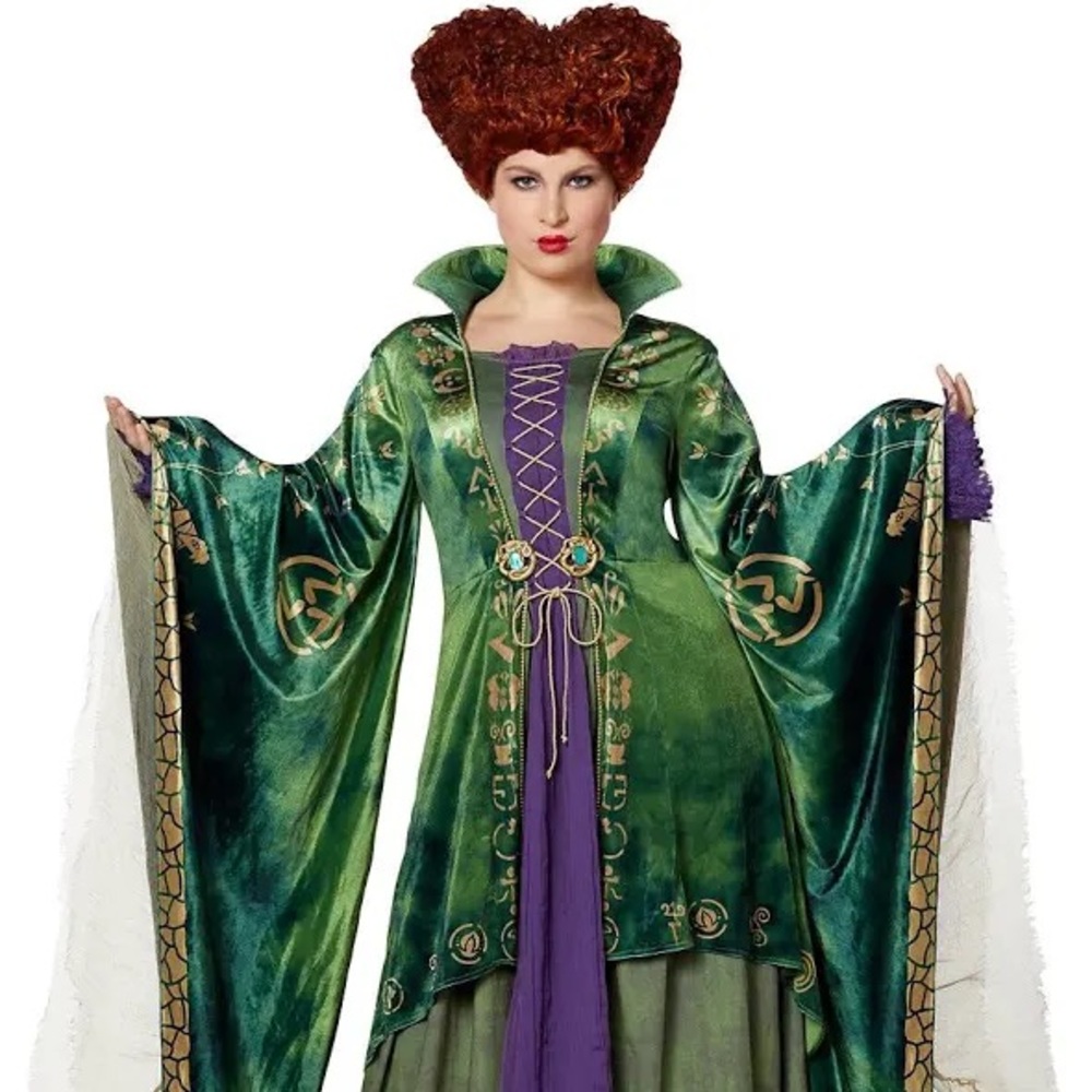 Deluxe Winifred Sanderson plus size costume